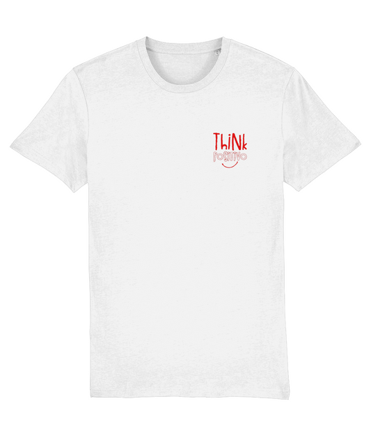 Think Positivo White T-Shirt